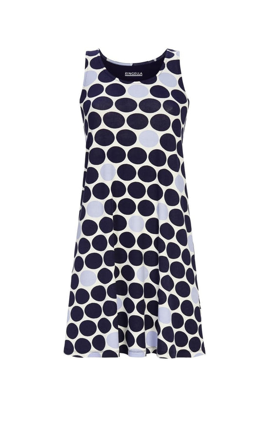 Ringella Sleeveless Polka Dot Dress