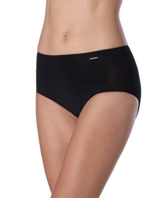 Jockey Women's Hipster Briefs with No Panty Lines  Black - size 7