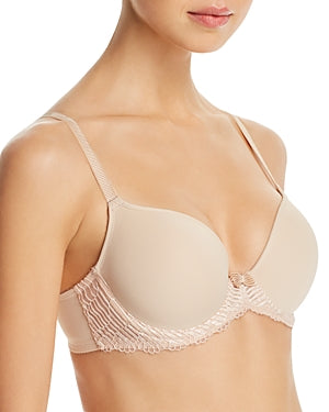 Wacoal La Femme T-Shirt Contour Bra, Size 36H - Sand
