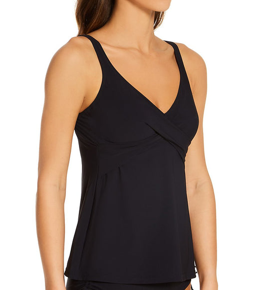 Anita Women's Black Tankini Swim Top