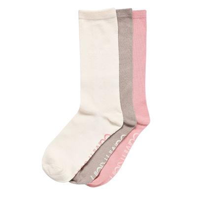 Calvin Klein Women's Crew Socks, Lt Brown