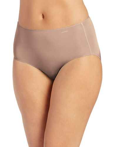 Jockey No Panty Line Promise Hip Brief - Nude - Size 7