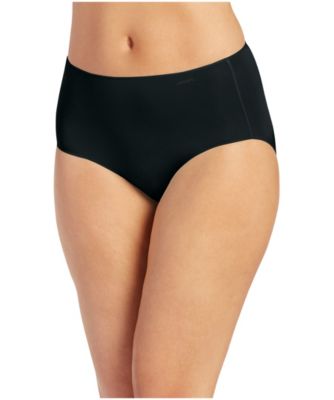 Jockey Women's Hipster Briefs with No Panty Lines  Black size 5