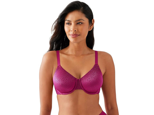 Wacoal Back Appeal Underwire Bra 42D Carnevale Pink