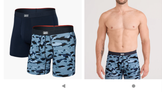 SAXX Pond Camo/Navy Vibe Xtra Boxer Brief Fly 2pk  SXPP2VX-PCN