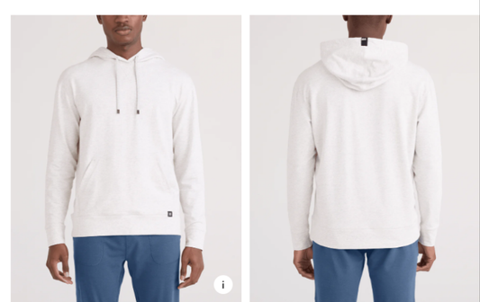 SAXX 3Six Five Lounge Hoodie  SXLH37-STH
