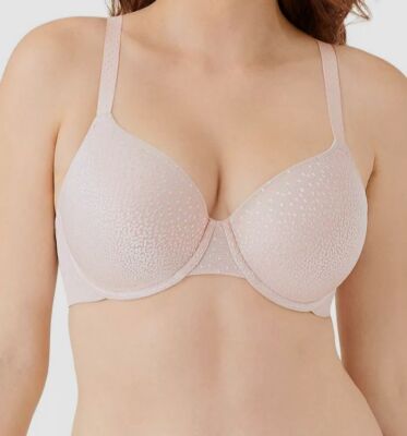 Wacoal Back Appeal Full Cup Bra 34DDD - Rose Dust