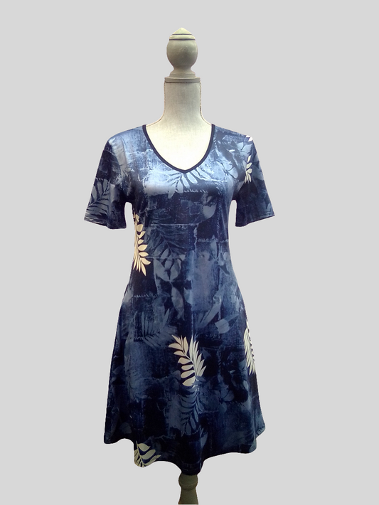 Gilane Milan V-Neck Skater Dress