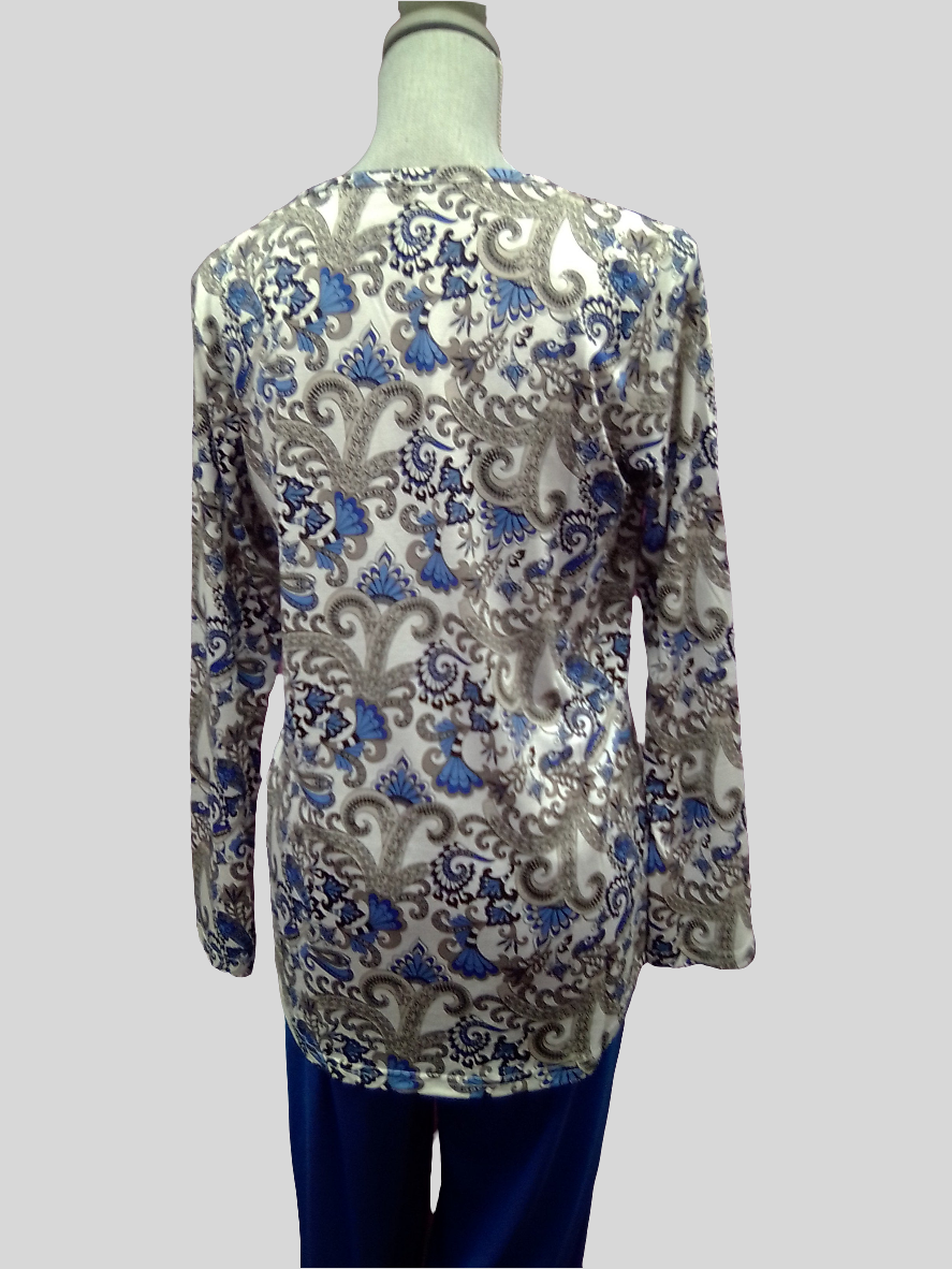 Cool Girl long Sleeve Top - Paisley