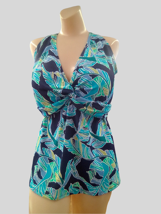 Beach House Front Twist Willow Tankini