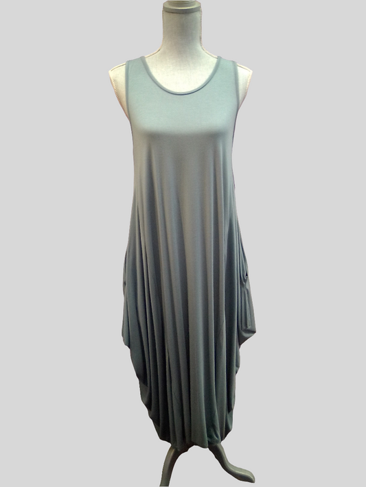 Rapz Bamboo Midi Dress with Pockets