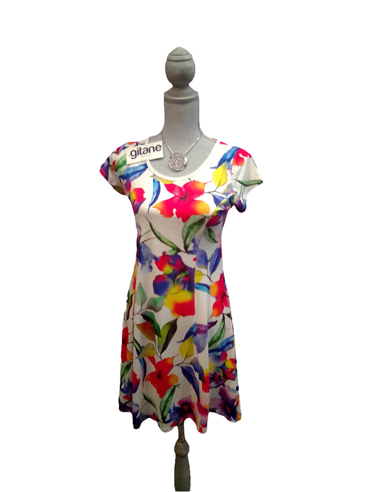Gitane Paris Short Floral Dress