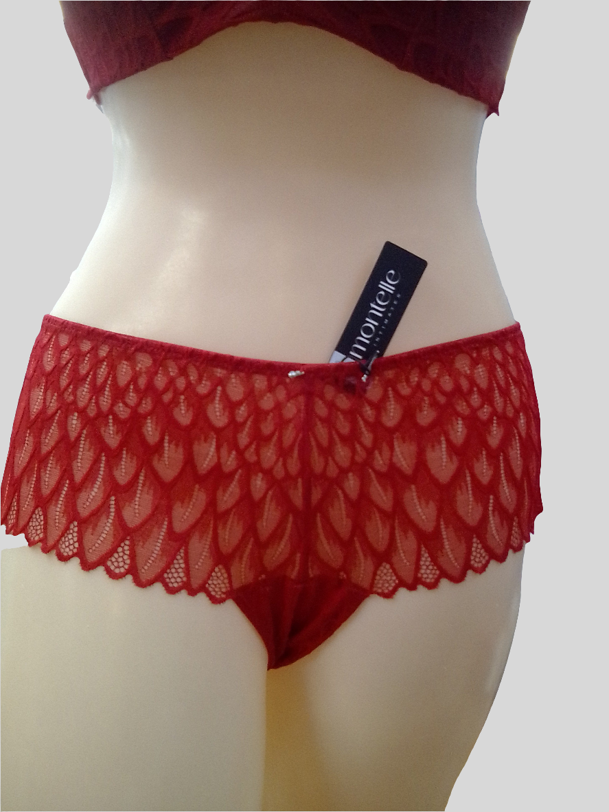 Montelle Red Lace Panties