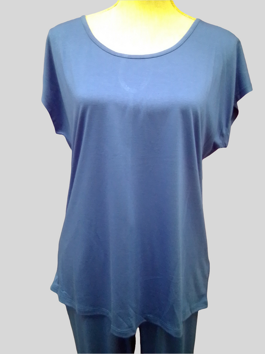 Cool Girl Mai Tai Top, Blue