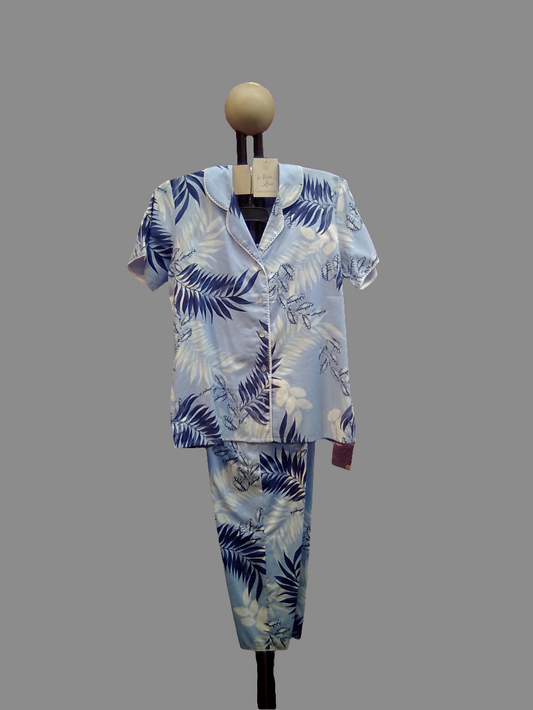 Cyberjammies Blue Leaf Pajama  Set