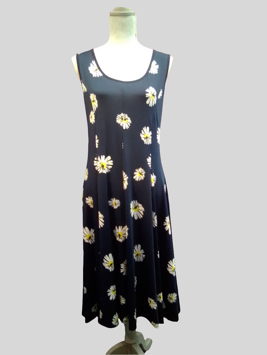 Gitane RP Scoop Neck Sleevless Midi Dress