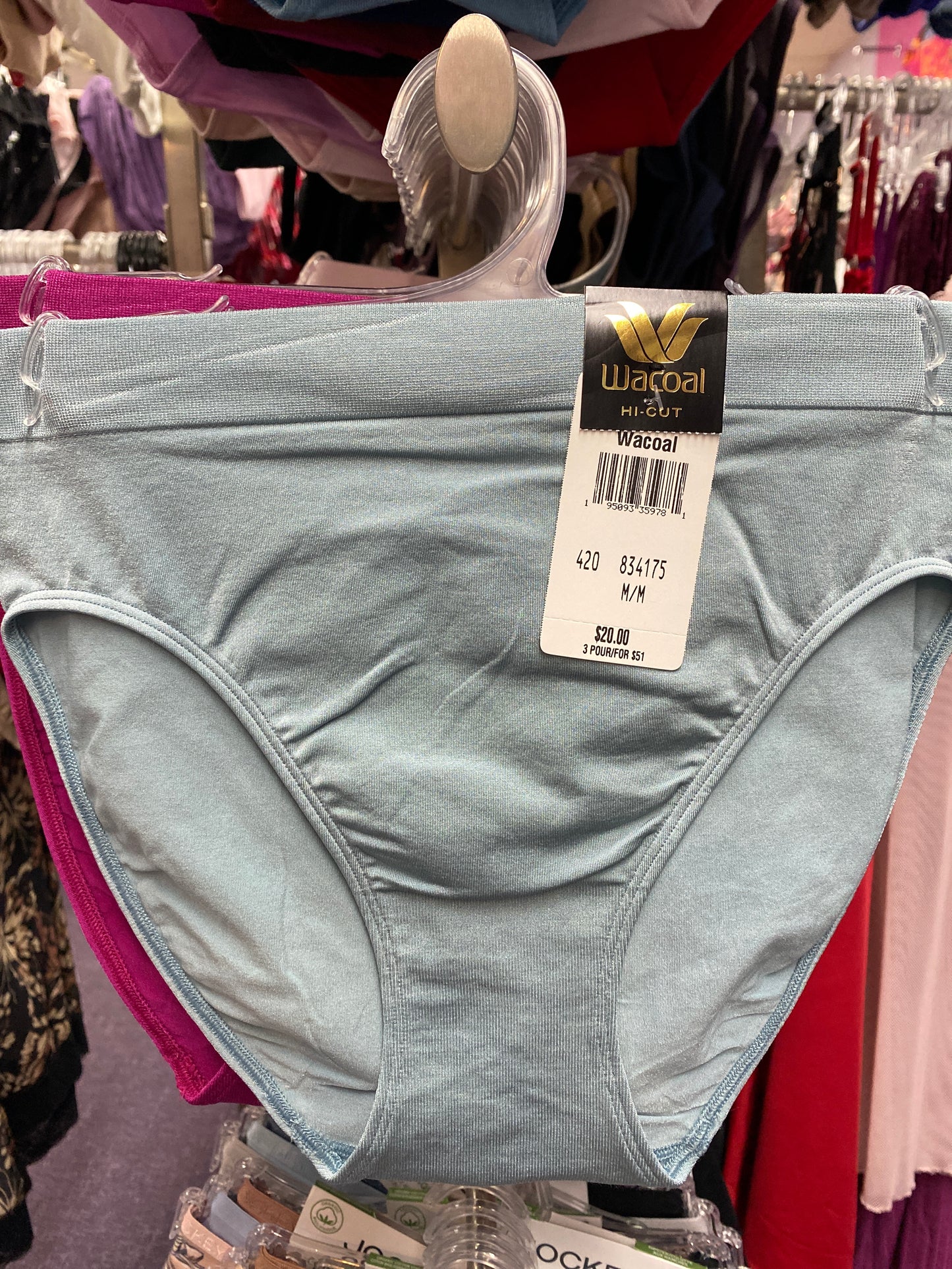 Wacoal Hi-Cut Brief Panties