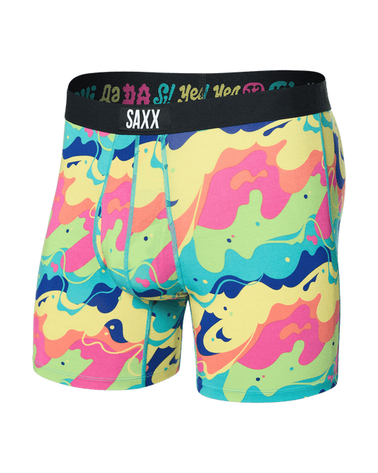 SAXX Psychedelic Print Boxer Briefs