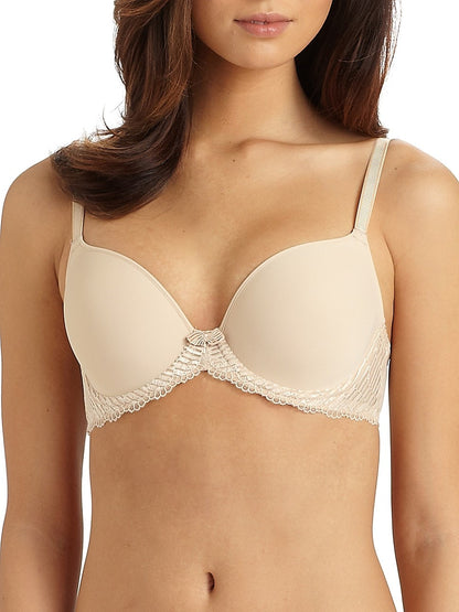 Wacoal La Femme T-Shirt Contour Bra, Size 34G - Sand