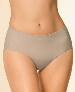 Leonisa Seamless Mid-Rise Sculpting Brief XL- Cafe