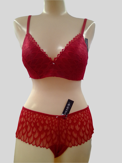 Montelle Red Lace Panties
