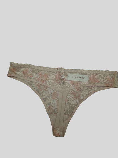 Montelle Floral Lace Anniversary Panty